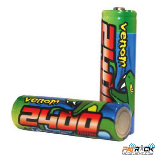 Accu NiMH VENOM-2400 mAh, élément seul – format AA-LR06