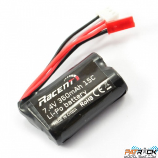 Batterie Li-ion 7.4v 360mAh Bec