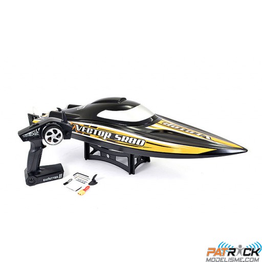 Volantex rc Vector SR80 BRUSHLESS Noir/Orange