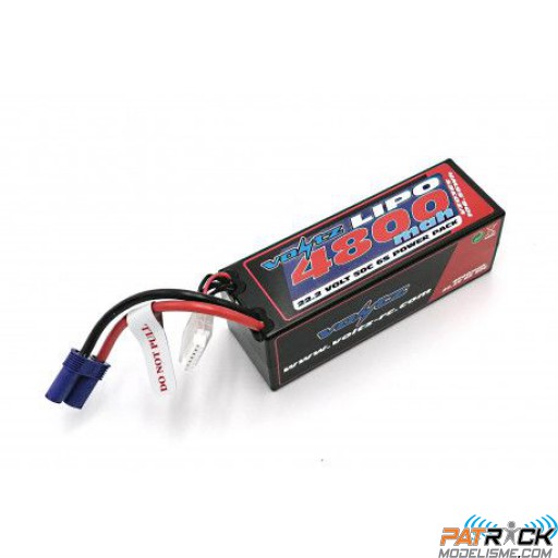 Accu Lipo Voltz 6S 22.2V 4800mAh 50C Hardcase EC5