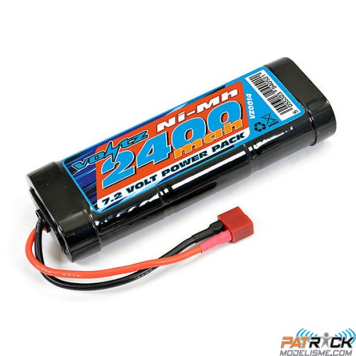 Accu NiMH Voltz stick 2400 mAh 7,2v Dean