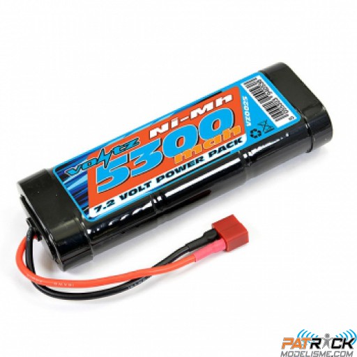 Accu NiMH Voltz stick 5300 mAh 7,2v Dean