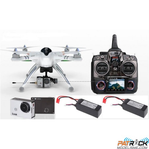 DRONE Walkera QRX350 PRO DEVO F7 Mode 1/2/3/4+ Caméra i LOOK FPV