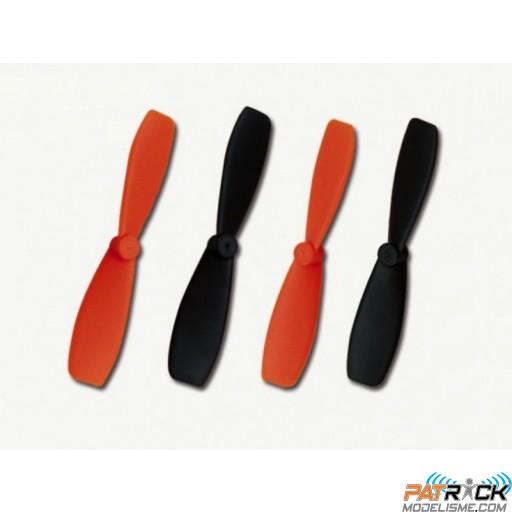 Jeu de 4 hélices - Robbe Nano loop et Walkera Ladybird/SpaceWalker