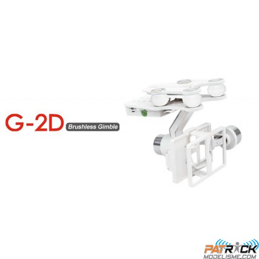 Walkera Nacelle G-2D Brushless PLASTIQUE avec contrôleur GoPro 3 / iLook camera pour x350 pro/phantom