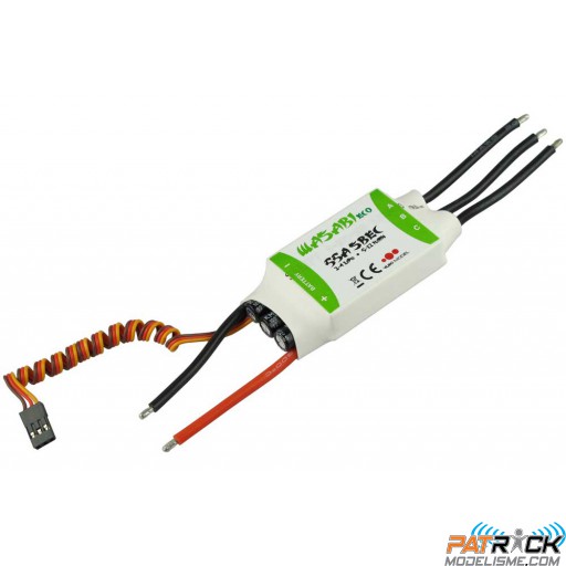 Contrôleur Brushless Yuki Wasabi ECO - 55 Ampères SBEC 3A