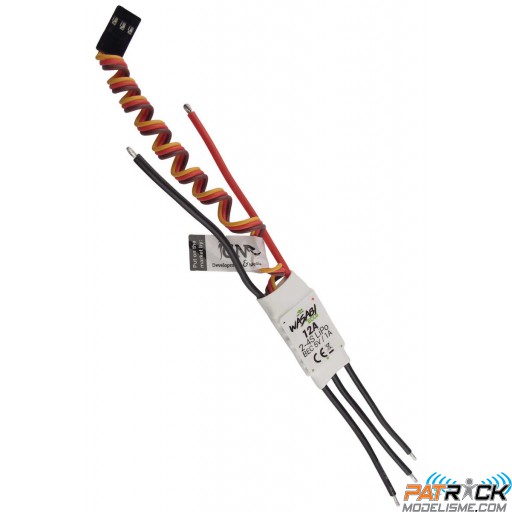 Contrôleur Brushless Yuki Wasabi ECO V2 12A BEC 1A