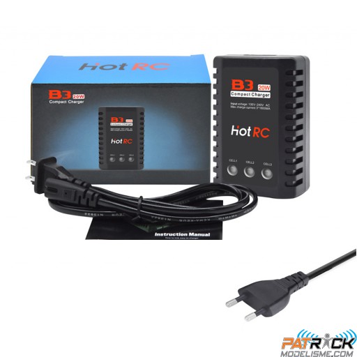 Chargeur HotRc B3 Lipo 2/3S 800mah