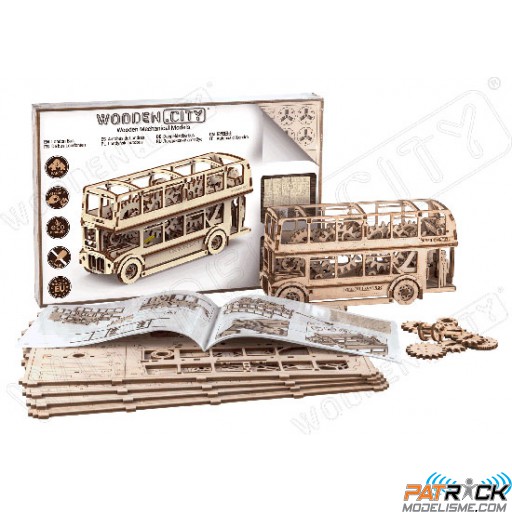 Wooden city - Bus Londonien