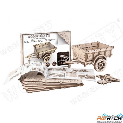 Wooden city - Remorque pour 4x4
