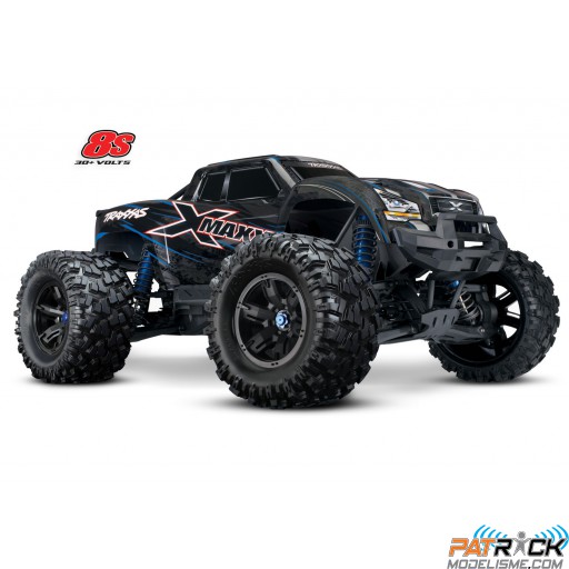 Traxxas X-MAXX 8S 4X4 - BRUSHLESS - WIRELESS - ID - TSM Bleu
