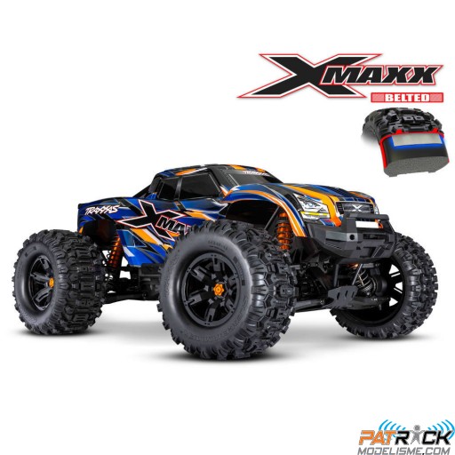 Traxxas X-MAXX 8S BELTED Orange SUR-COMMANDE