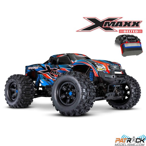 Traxxas X-MAXX 8S BELTED Bleu SUR-COMMANDE