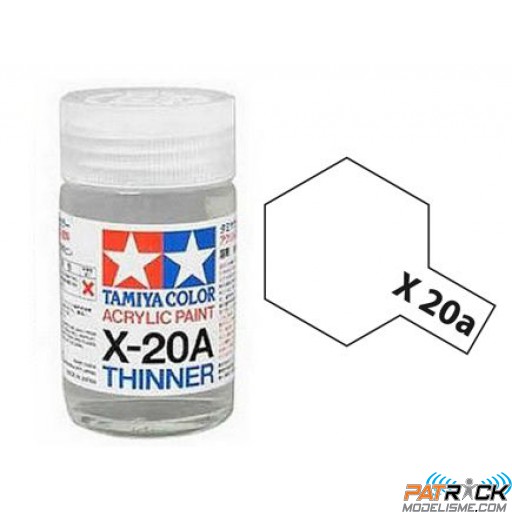 Pot Tamiya X-20A L Diluant Acrylique 46ml