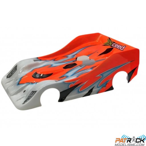Carrosserie à peindre Xceed C-18 R ARC Pré-découpée 1/8e