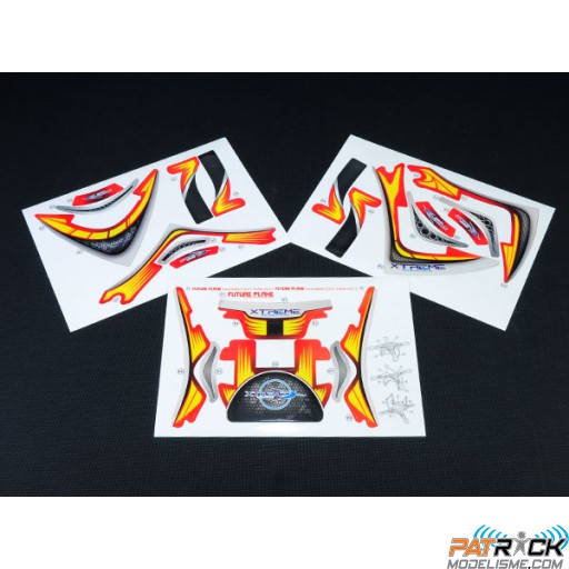 Set autocollants pré-découpé rouge - Phantom 2