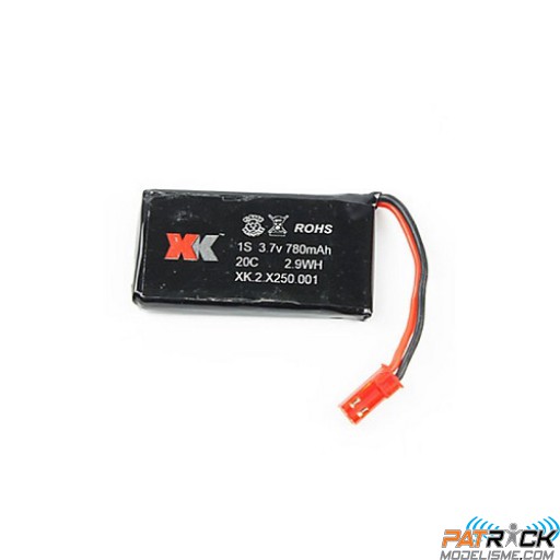 Lipo 1s 780mah Bec - X250 XK Innovation