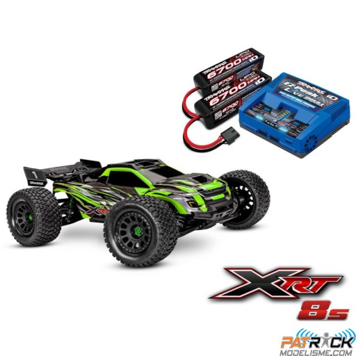 Traxxas XRT 8s Verte Prête à rouler COMBO