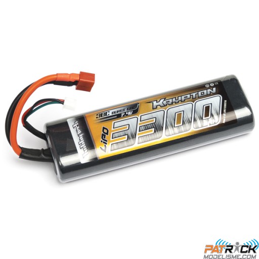 Accu LiPo Hobbytech Hardcase DEAN LiPo Stick 7.4V 3300mA / 30C