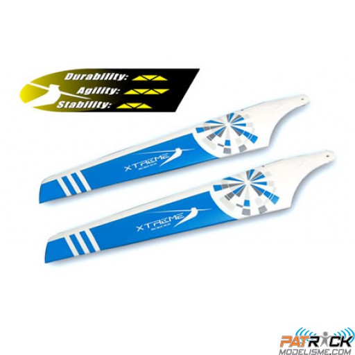 Pales principales XTREM hautes blanche/bleu – BIG LAMA