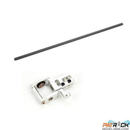 Boitier anticouple métal renforcé option et tube carbone Xtreme - EFLITE BLADE 130X