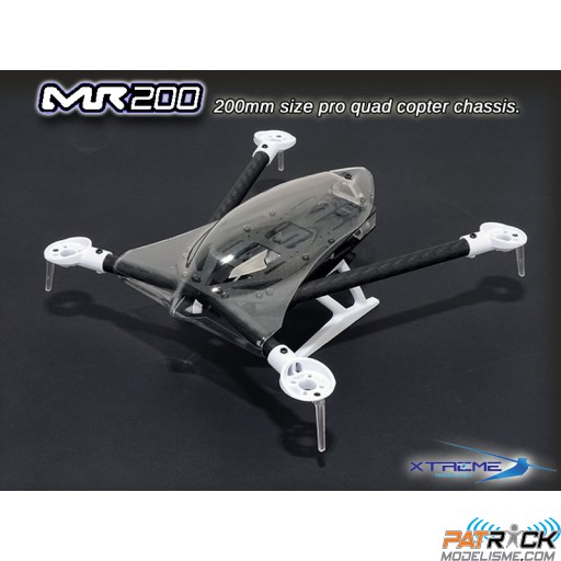 Kit chassis carbone MR200 Micro Quad Copter (200 QX conversion kit)