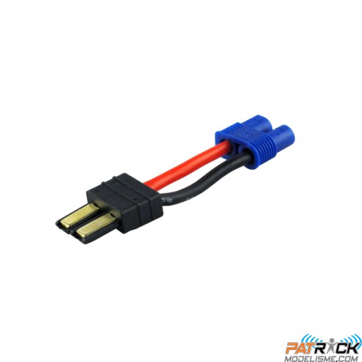 Adaptateur Traxxas Mâle - EC3 Femelle