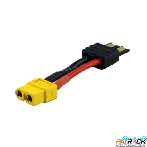 Adaptateur Traxxas Male - XT60 Femelle