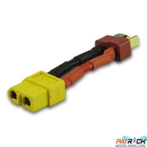 Adaptateur Dean Male - XT60 Femelle