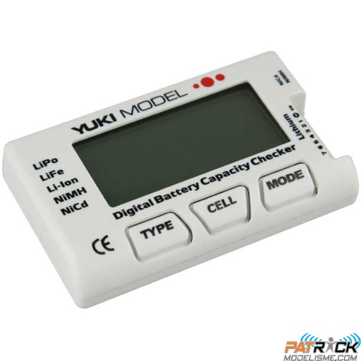 Testeur de batteries Yuki - LiPo/Life/Nixx/Nicd/li-ion