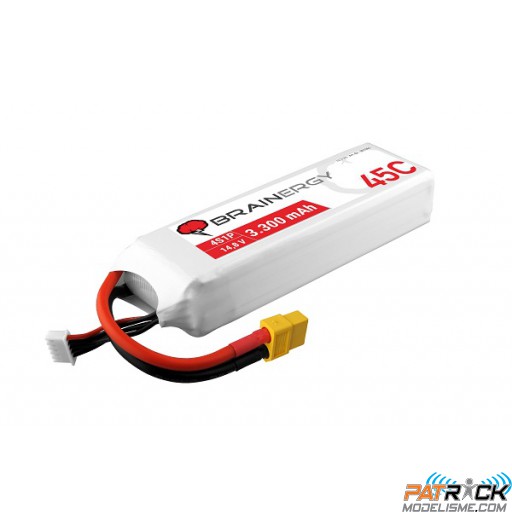 Accu LiPo BRAINERGY 4s1p 14,8V 3300mAh 45C XT60