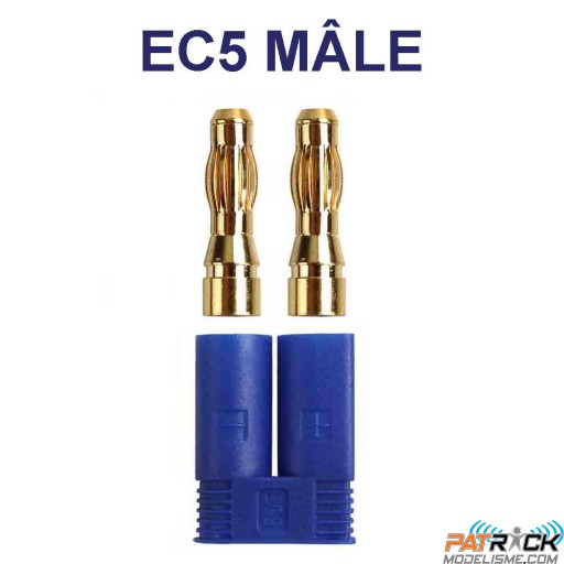 Connecteur EC5 Mâle 1 pièce