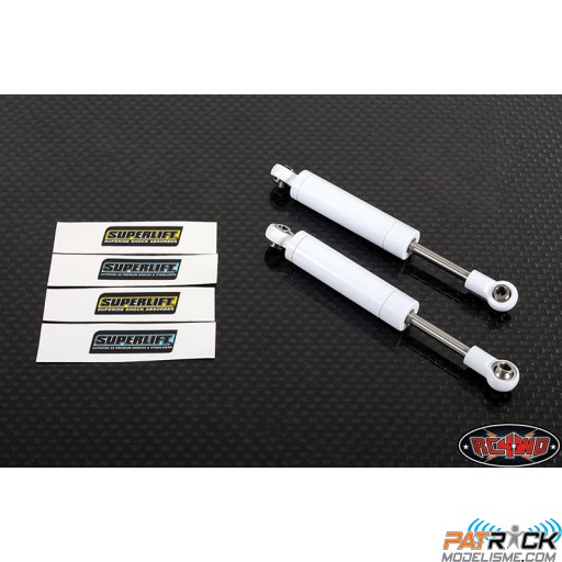 Amortisseurs RC4WD Superlift Superide 80mm Blanc -1/10 Crawlers