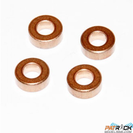 Bagues bronze 4x8x3mm pour Mini-MHD 1/18 