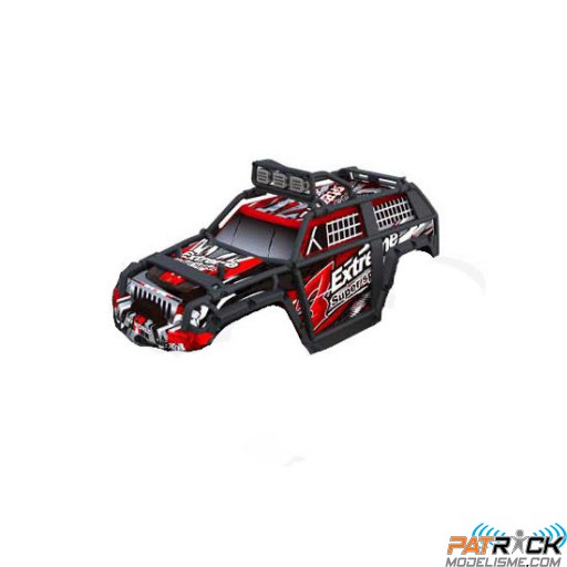 Carrosserie SUV rouge - Mini MHD 1/18