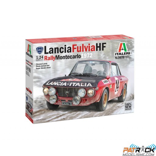 1/24e Italeri Lancia Fulvia HF Rally
