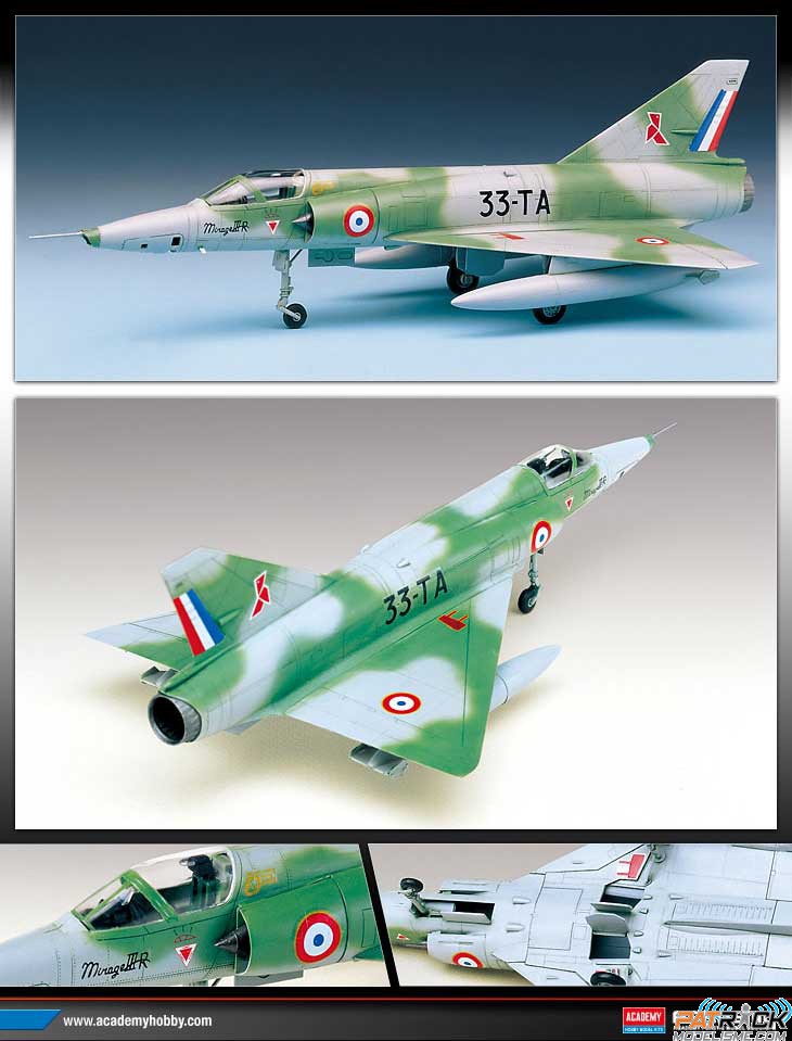Maquette Dassault Mirage IIIR 1/48