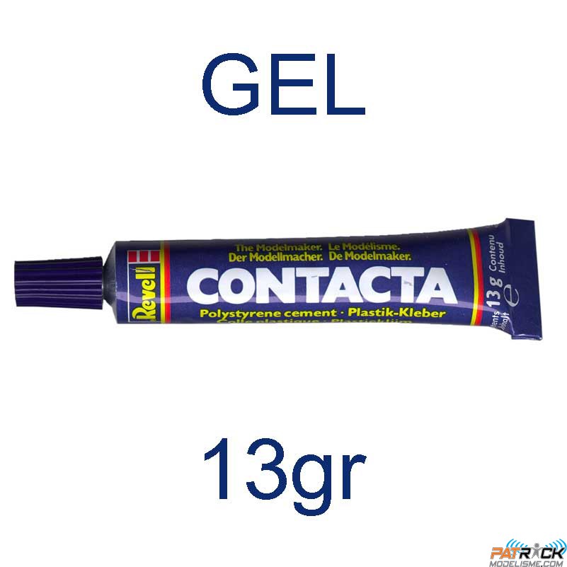 Colle maquette Revell Contacta Gel Tube 13gr - Colles - Les Accessoires -  Boutique Maquette