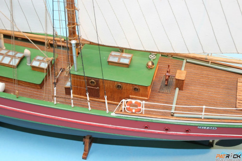 Billing Boats LILLA DAN 船模型キット NR. 578 Lilla Dan Model Kit (B578) – Billing Boats Wooden Ship Kit