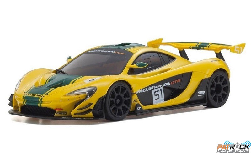 Kyosho Karosserie Mclaren P1 GTR Mini-Z + Jantes 2WD (Sans
