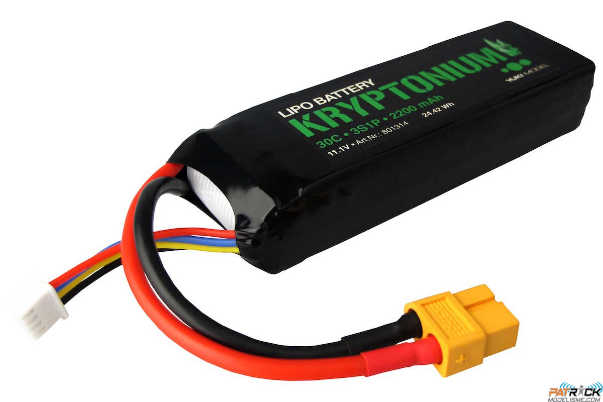SLS XTRON Lipo Akku 1600mAh 3S1P 11,1V 30C/60C XT60 - Foto 8
