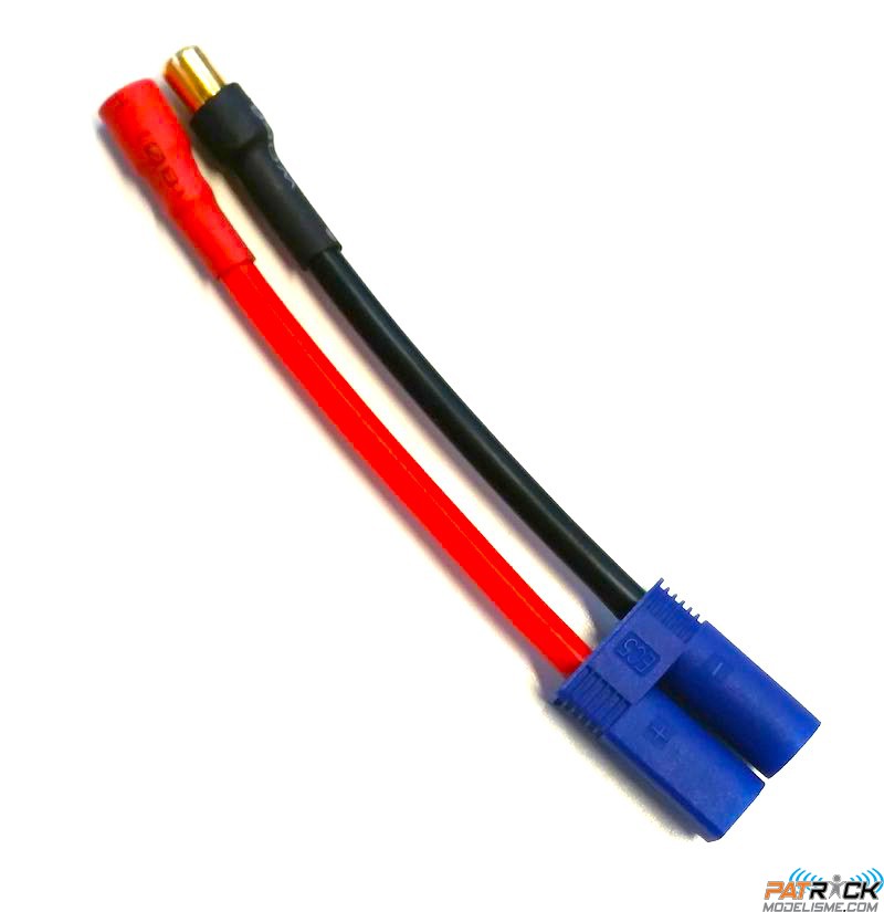 VUNIVERSUM Lot De 2 Adaptateurs Haut De Gamme EC5 Mâle Vers