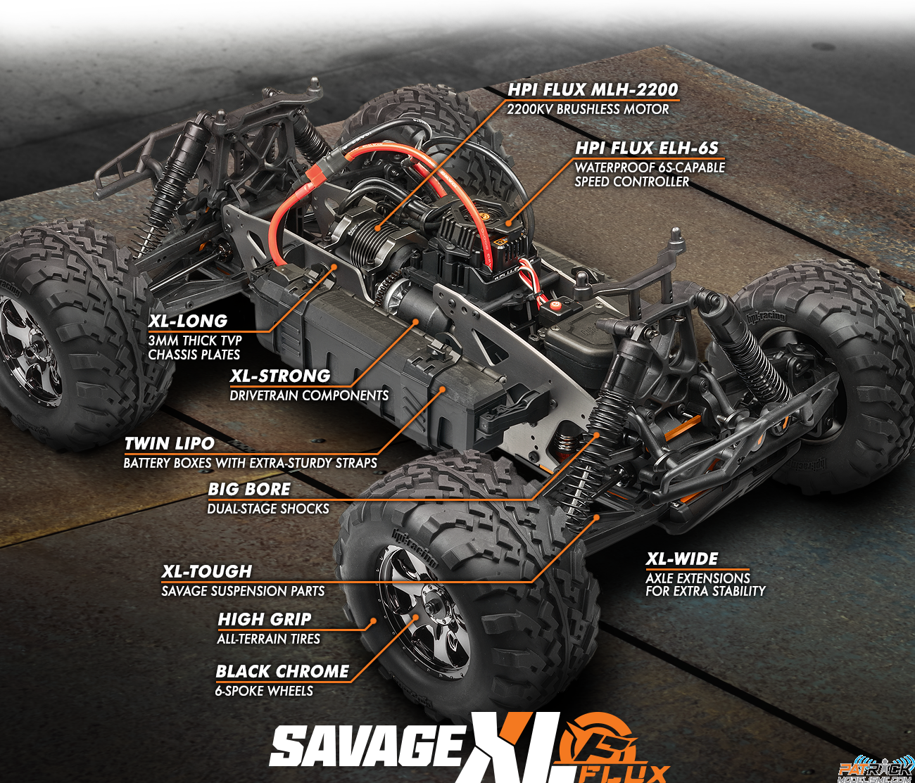 HPI Savage XL Flux GTXL-1 RTR