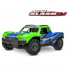 Traxxas Mini Slash 4X4 BL-2S Vert - Prêt à Rouler