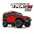 Traxxas TRX-4M Land Rover Defender 1/18e Rouge - Prêt à rouler SUR-COMMANDE