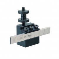Porte-lame avec lame 12x3x85mm pour PD 400 Proxxon SUR-COMMANDE