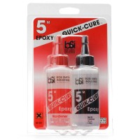 Colle bi-composant Epoxy 5 minutes Quick-Cure 128gr