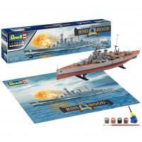 1/720e Revell HMS HOOD - 100th Anniversaire + accessoires
