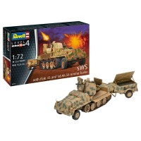 1/72e Revell Tracteur lourd sWS Flak 43 et remorque Sd.ah 58