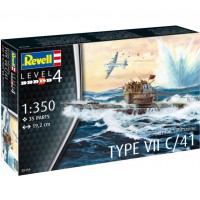 1/350e Revell Sous-marin Allemand Type VII C/41